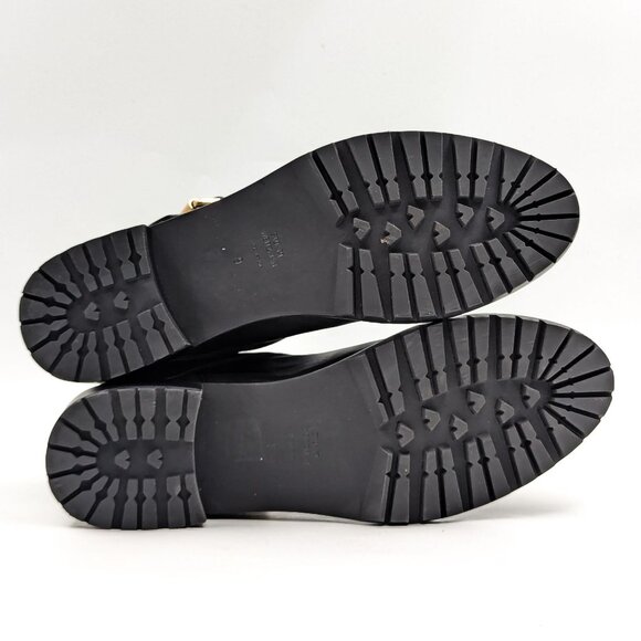 Stuart Weitzman Wmn City Buckle Stretch Panel Black Buckle Ankle Dress Boots 9 - Picture 9 of 10